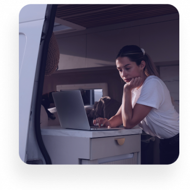 young-woman-working-remotely